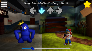 Скачать Rainbow Friends FNF Mod Музыкальные игры для Андроид скриншот 3