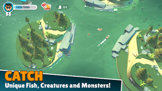Скачать Creatures of the Deep: Fishing Приключения для Андроид скриншот 2