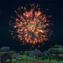 Скачать  Fireworks Simulator 3D