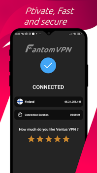 Скачать Fantum VPN - Fast, Secure VPN Инструменты для Андроид скриншот 2