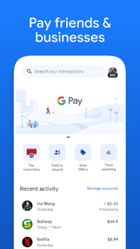 Скачать Google Pay Финансы для Андроид