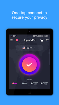 Скачать VPN Proxy Speed - Super VPN Работа для Андроид скриншот 5
