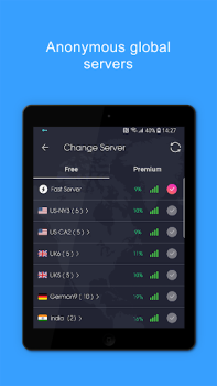 Скачать VPN Proxy Speed - Super VPN Работа для Андроид скриншот 6