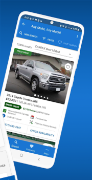 Скачать CARFAX - Shop New & Used Cars Автомобили и транспорт для Андроид скриншот 2