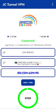 Скачать Jc Tunnel Vpn Unlimited Vpn Инструменты для Андроид скриншот 4