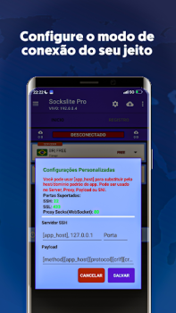 Скачать Sockslite Pro - (SSH|SSL|WS) Инструменты для Андроид скриншот 3