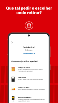 Скачать McDonald’s: Cupons e Delivery Еда и напитки для Андроид скриншот 2