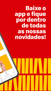 Скачать McDonald’s: Cupons e Delivery Еда и напитки для Андроид скриншот 7