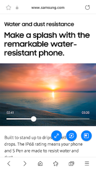 Скачать Samsung Internet Browser Beta Связь для Андроид скриншот 4