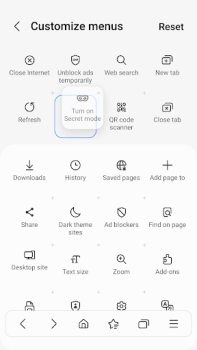 Скачать Samsung Internet Browser Beta Связь для Андроид скриншот 5