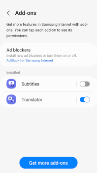 Скачать Samsung Internet Browser Beta Связь для Андроид скриншот 6