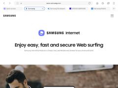 Скачать Samsung Internet Browser Beta Связь для Андроид скриншот 7