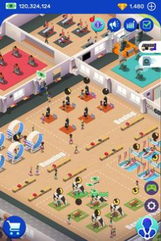Скачать Idle Fitness Gym Tycoon - Game Симуляторы для Андроид скриншот 6