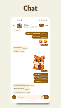 Скачать MDGram Messenger Связь для Андроид скриншот 2