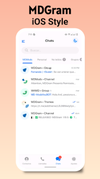 Скачать MDGram Messenger Связь для Андроид скриншот 3