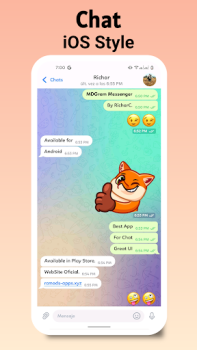 Скачать MDGram Messenger Связь для Андроид скриншот 4