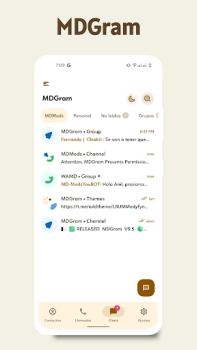 Скачать MDGram Messenger Связь для Андроид скриншот 6
