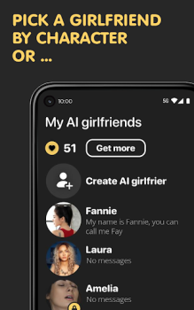 Скачать Romantic AI - Chat Girlfriend Развлечения для Андроид скриншот 6
