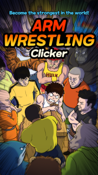 Скачать Arm Wrestling Clicker Game Симуляторы для Андроид скриншот 2