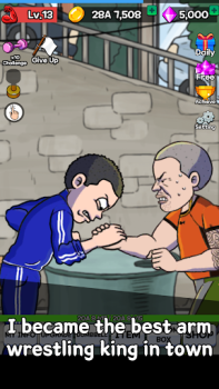 Скачать Arm Wrestling Clicker Game Симуляторы для Андроид скриншот 5