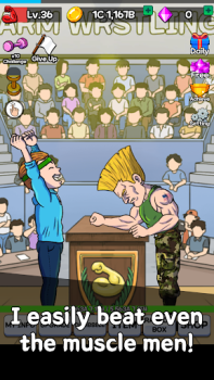 Скачать Arm Wrestling Clicker Game Симуляторы для Андроид скриншот 6