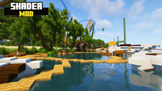Скачать Realistic Shader Mod Minecraft Развлечения для Андроид скриншот 5