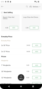 Скачать Pizza Hot Еда и напитки для Андроид скриншот 2