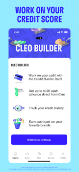 Скачать Cleo AI: Cash advance & Credit Финансы для Андроид скриншот 3