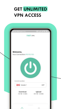Скачать Fast VPN - Secure & Fast VPN Инструменты для Андроид скриншот 7