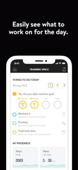Скачать Training Space Здоровье и фитнес для Андроид скриншот 2