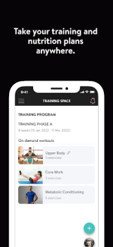 Скачать Training Space Здоровье и фитнес для Андроид скриншот 3