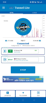 Скачать MX Tunnel Lite - Super Fast Инструменты для Андроид скриншот 2
