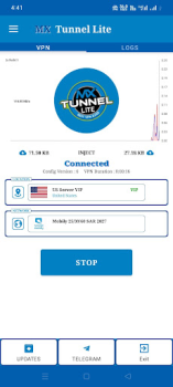 Скачать MX Tunnel Lite - Super Fast Инструменты для Андроид скриншот 3