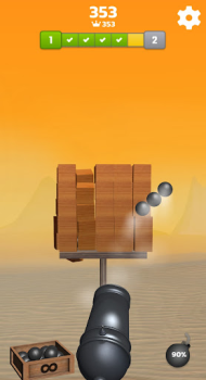 Скачать Cannon Ball 3D Ball blast 2023 Аркады для Андроид скриншот 3