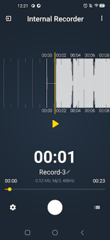 Скачать Internal Audio Recorder Sound Работа для Андроид скриншот 4