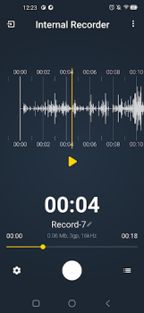 Скачать Internal Audio Recorder Sound Работа для Андроид скриншот 5