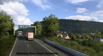 Скачать Highway Euro truck Simulator Гонки для Андроид скриншот 3