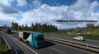 Скачать Highway Euro truck Simulator Гонки для Андроид скриншот 5