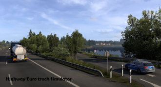 Скачать Highway Euro truck Simulator Гонки для Андроид скриншот 6