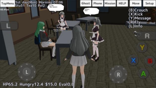 Скачать School Girls Simulator Симуляторы для Андроид скриншот 3