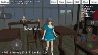 Скачать School Girls Simulator Симуляторы для Андроид скриншот 5