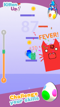 Скачать Kitten Up! Jump & Claw Games Аркады для Андроид скриншот 4
