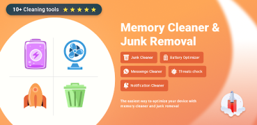 Скачать Memory cleaner & junk removal Инструменты для Андроид скриншот 6