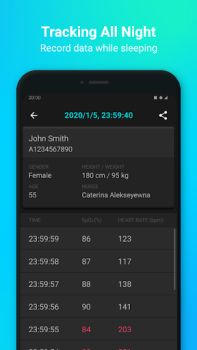 Скачать View Tracker (Oximeter) Медицина для Андроид скриншот 2