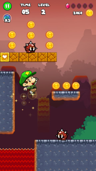 Скачать Bob Run: Adventure run game Приключения для Андроид скриншот 4