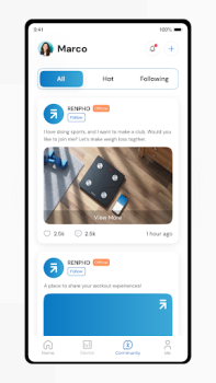 Скачать Renpho Health Здоровье и фитнес для Андроид скриншот 3