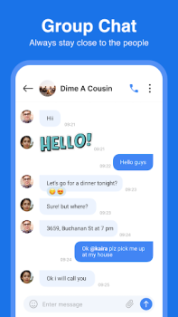 Скачать Messages Связь для Андроид скриншот 2