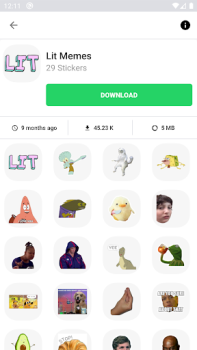 Скачать Стикеры для WhatsApp, гифки Инструменты для Андроид скриншот 2