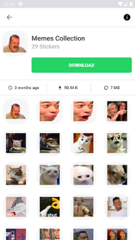 Скачать Стикеры для WhatsApp, гифки Инструменты для Андроид скриншот 4