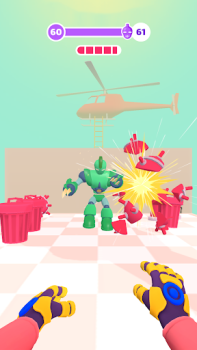 Скачать Ropy Hero 3D свяжи их всех! Экшен для Андроид скриншот 4